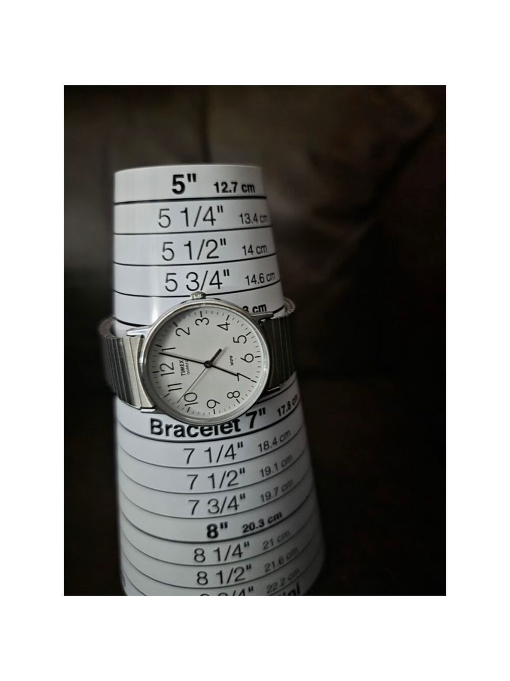 Women's Timex Quartz Watch One Size Silver White - Picture 5 of 6